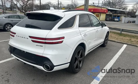 2022 Genesis Gv70 3.5T Awd Sport из США, поврежденный, VIN KMUMCDTC5NU011241